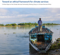 Toward an ethical framework for climate services