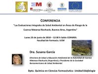 Las Evaluaciones Integrales de Salud Ambiental en Áreas de Riesgo de la Cuenca Matanza Riachuelo, Buenos Aires, Argentina