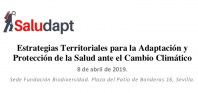 Jornada “Estrategias Territoriales para la Adaptación y Protección de la Salud ante el Cambio Climático”