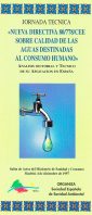 Jornada Técnica Nueva Directiva 80/778/CEE sobre calidad de las aguas destinadas al consumo humano