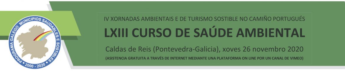 LXIII Curso de Saúde Ambiental LXIII Curso de Saúde Ambiental